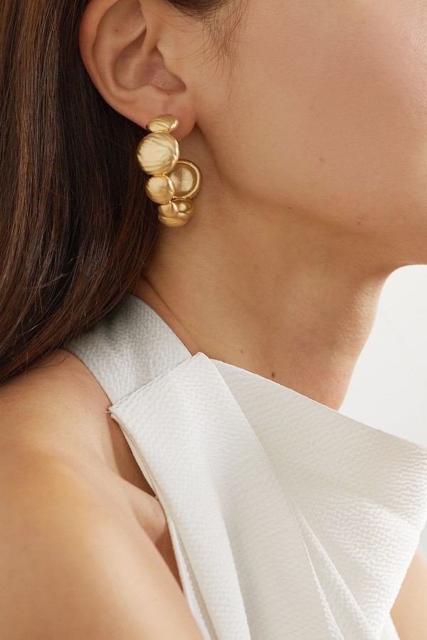 Shirin Gold-Tone Earrings from Cult Gaia