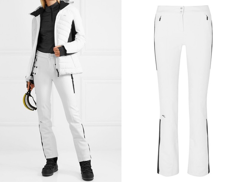 Sella Jet Two-Tone Slim-Leg Ski Pants from Kjus