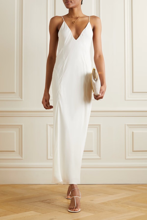 Carina Silk-Georgette Maxi Dress from Khaite