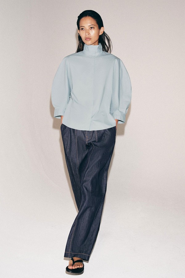 Puff Sleeve Shirt from Zara