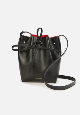 Mini Saffiano Bucket Bag from Mansur Gavriel