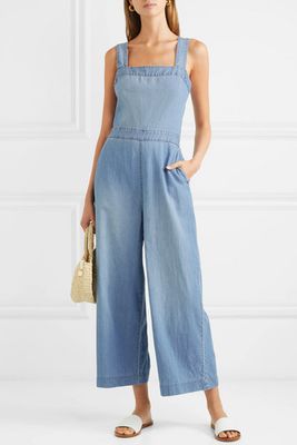 Open-Back Denim Jumpsuit from Madewell