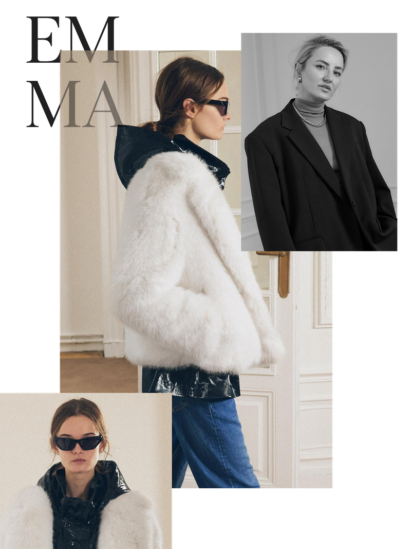 Faux Fur Jacket from Zara