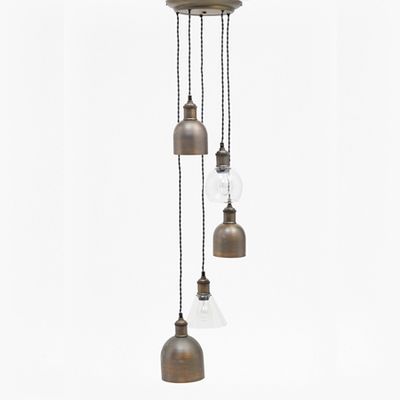 Multi Finish Cluster Pendant Light