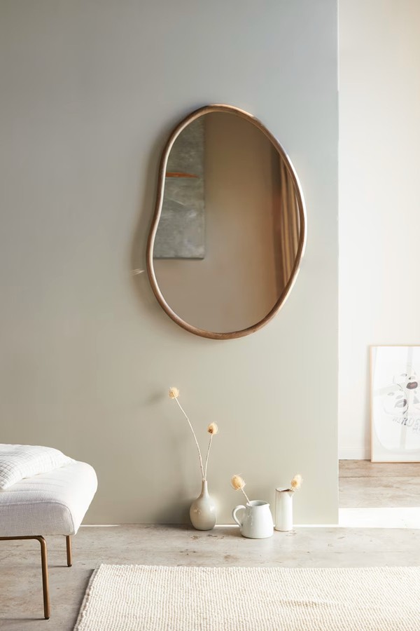 Dim Mindi Wood Mirror  from Tikamoon