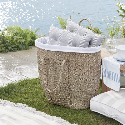 Seagrass Storage Tote from The White Company 
