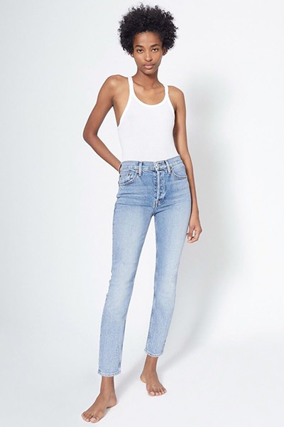 Comfort Stretch High Rise Ankle Crop