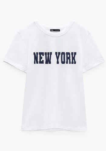 Slogan T-Shirt from Zara