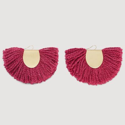 Fringe Earrings from Mango