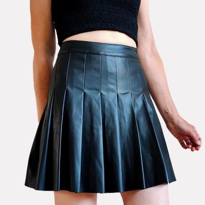 Leather Skirt from New Look
