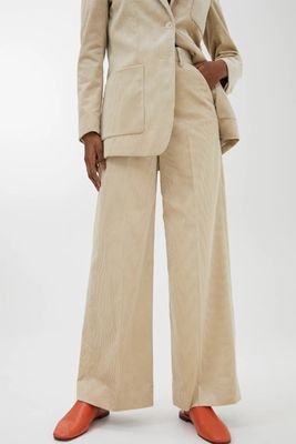 Wide Corduroy Trousers from Arket