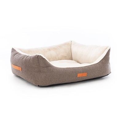 Herringbone Dog Bed