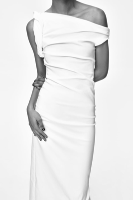 Asymmetric Midi Dress from Zara