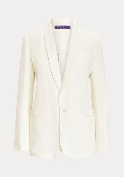 Myles Linen Canvas Blazer