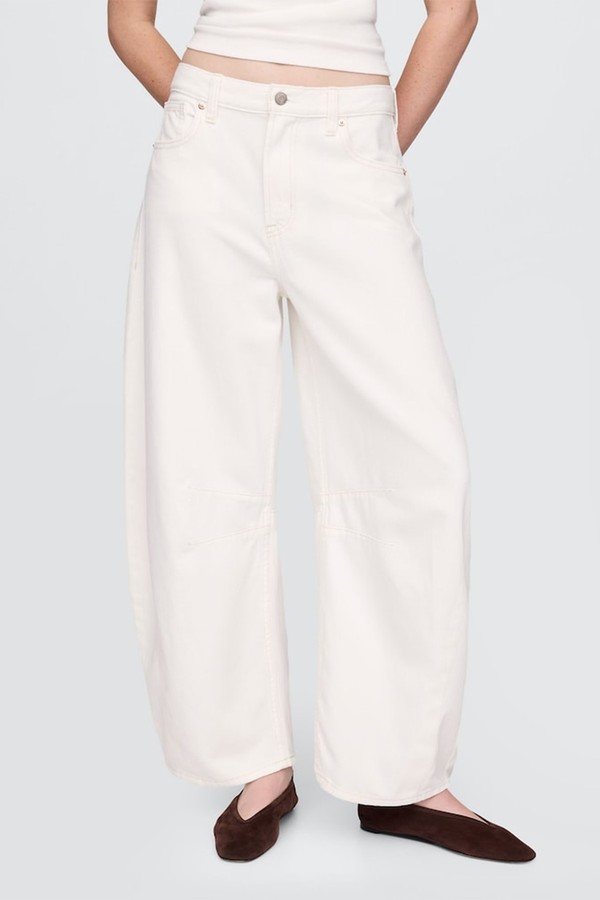 High Waisted UltraSoft Horseshoe Jeans from Gap