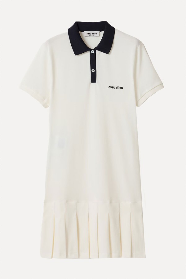 Cotton Minidress from Miu Miu