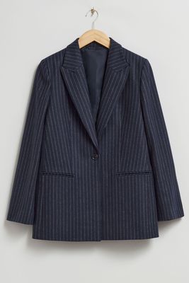 Oversized Pinstripe Blazer from & Other Stories