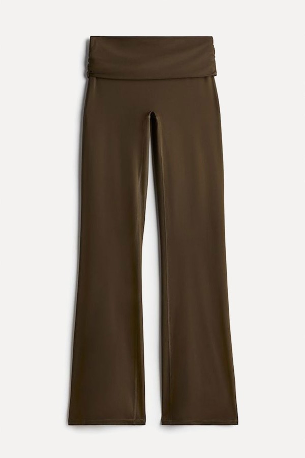 Flared Yoga Leggings In SoftMove from H&M
