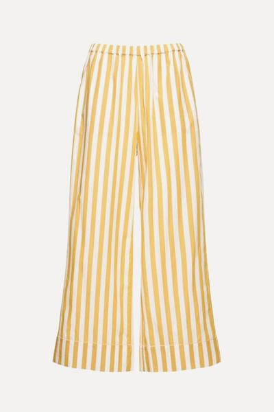 Marmelade Striped Cotton Wide Pants from Eres