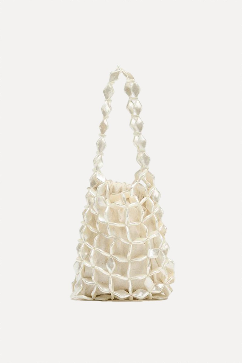 Pearlescent Bucket Bag