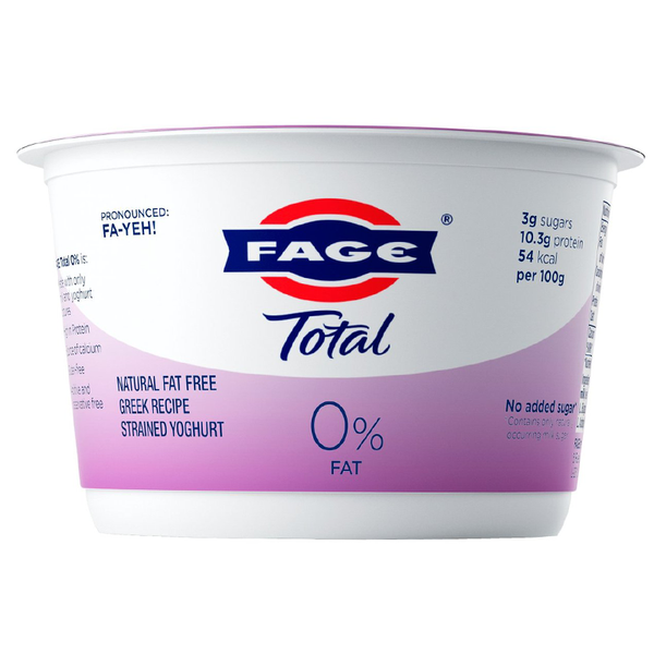 Total 0% Fat Greek Yoghurt from Fage
