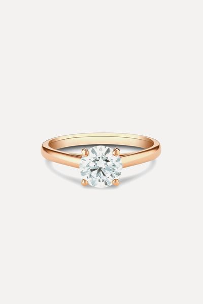 DB Classic Round Brilliant Diamond Ring