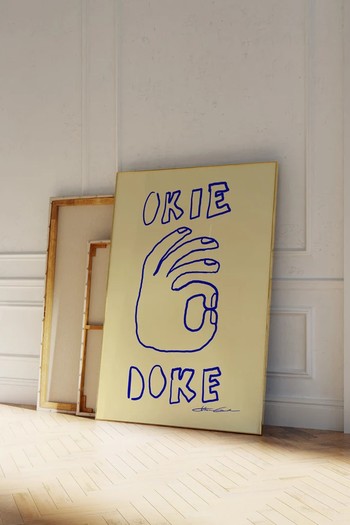 Okie Doke Print from KunstbyStephie