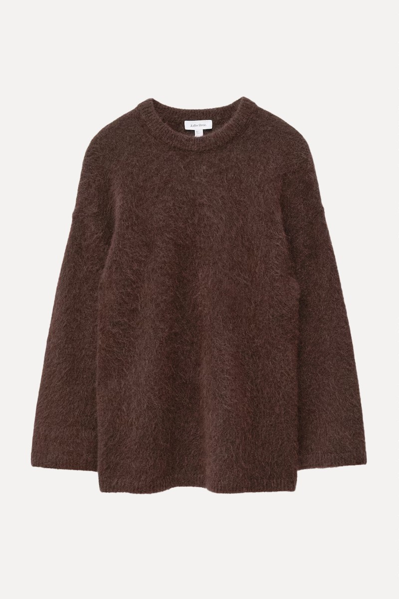 Oversized Mohair-Blend Sweater