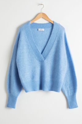 Plunging V-Cut Sweater from & Other Stories