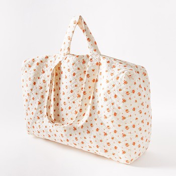 Quilted Floral Bag from Zara