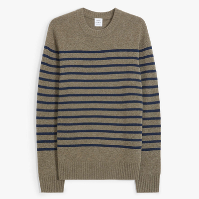 Cashmere Breton Stripe Jumper from John Lewis