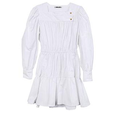 Alessandra Dress White Cotton,  £281 | Ciao Lucia