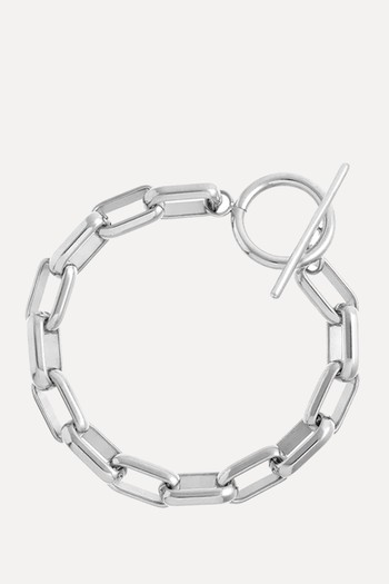 Luxe Rectangle Link T-Bar Bracelet from Orelia