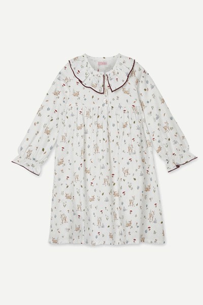 Ivory Clia Girl Nightgown from La Coqueta