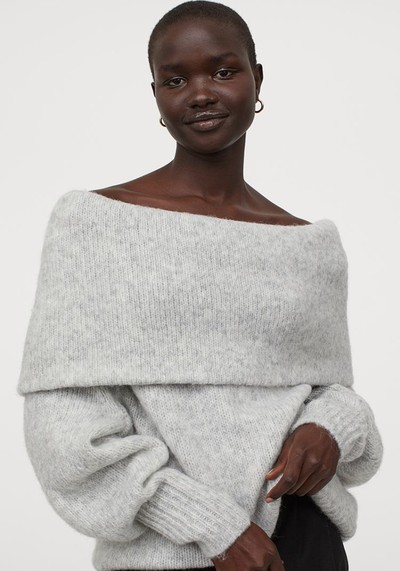 Off-The-Shoulder Jumper