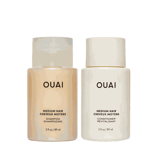 Medium Shampoo & Conditioner Travel Bundle from OUAI 