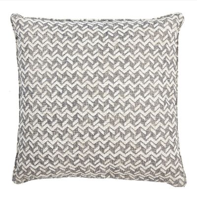 Neutral Chilerton Linen Cushion from Fermoie