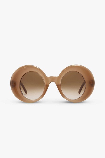 G736270X05 Oversized Round Frame Acetate Sunglasses from Loewe