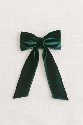 Velvet Classic Bow from Clementine & Mint