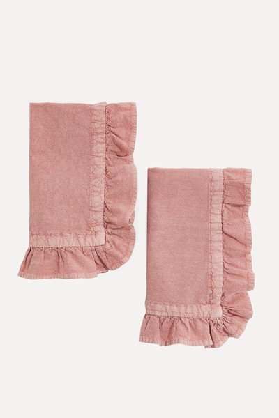 2-Pack Frill-Trimmed Napkins from H&M