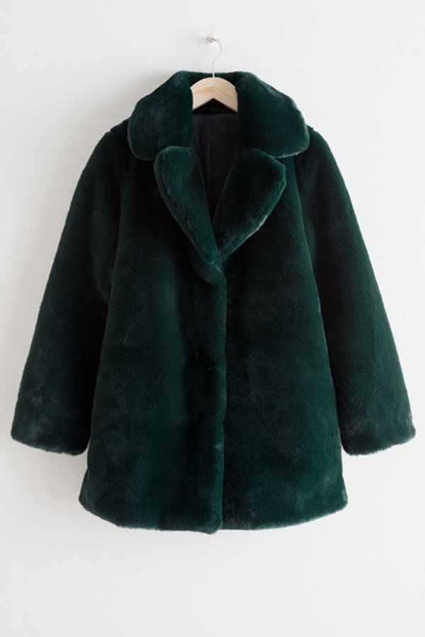 Short Faux Fur Coat from & Other Stories