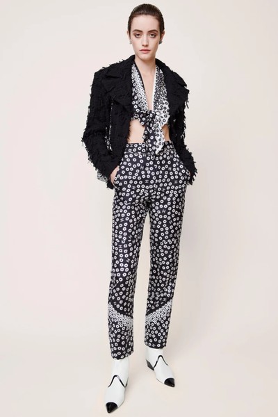 Printed Silk Trousers from Chanel