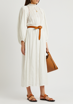 Jaena Cotton-Blend Midi Dress from Isabel Marant Étoile