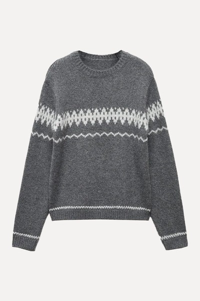 Knit Cotton Sweater from Mango