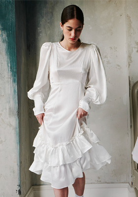 Romanticism Reborn Silk Cloud Dress