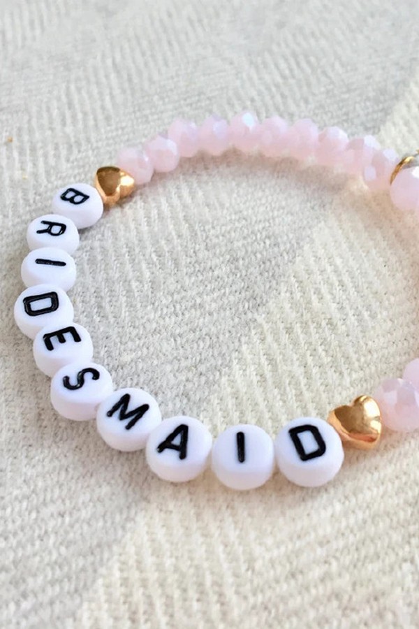 Bridesmaid Bracelet from Pinkandgreydesignuk
