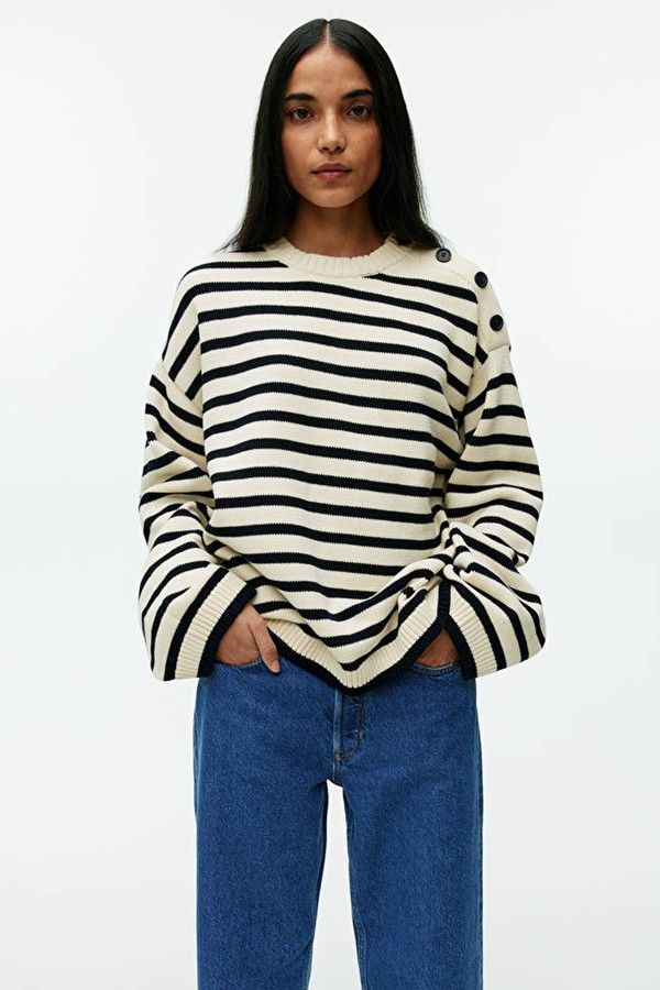 Oversized Cotton Jumper