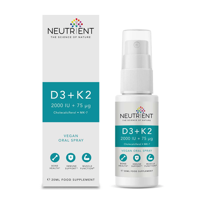 Vitamin D3 + K2 Spray from Neutrient 
