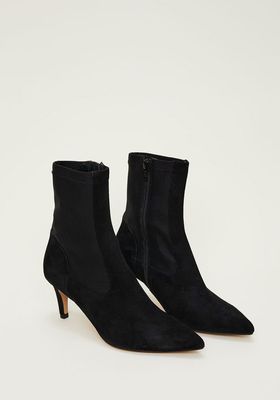 Suede Sock Boots