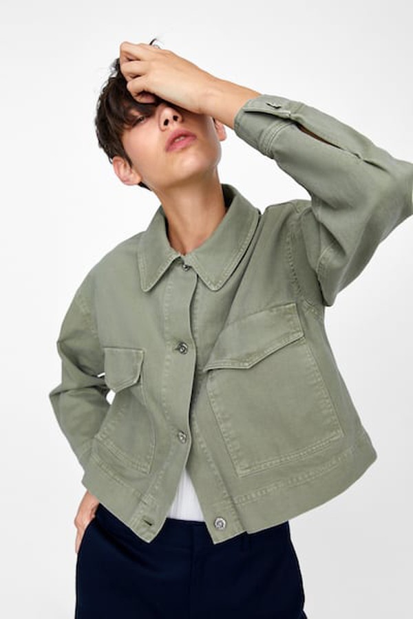 Cropped Jacket from Zara